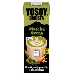 Bebida de Avena Barista Con Té Matcha YOSOY