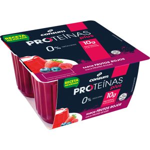 Gelatina 0% 10g Proteína Sabor Frutos Rojos CONSUM