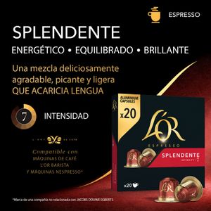 Café Espresso Splendente, Cápsulas
