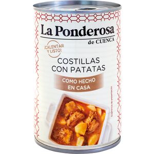 Costillas con Patatas Lata LA PONDEROSA