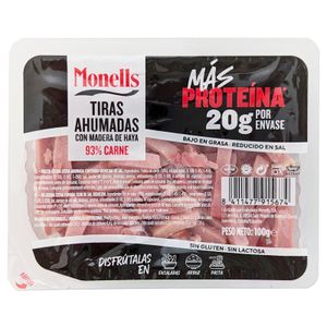 Tiras Ahumadas 93% Carne