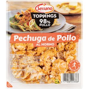 Toppings Pechuga Pollo 98% carne al Horno