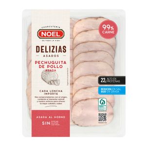 Pechuguita Pollo Cocida Delizias 99% Carne NOEL