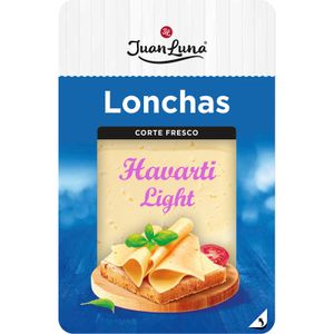 Queso Havarti Light Lonchas Corte Fresco