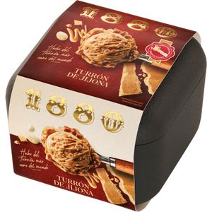Tarrina Helado Turrón Jijona 1880