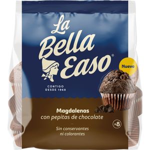 Magdalenas Chocolate con Pepitas Chocolate