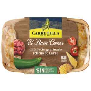 Calabacin Relleno con Carne
