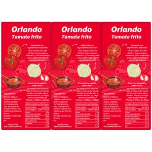 Tomate Frito Pack de 3