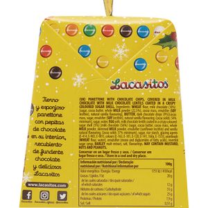 Tercera imagen del producto Panettone Chocolate Lacasitos de la marca LACASA