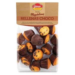 Mini Magdalenas Rellenas Chocolate