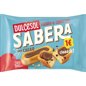 Imagen de Bizcochito Sabera Cacao 3 Unidades