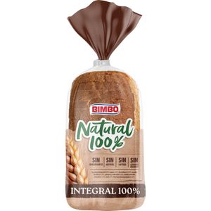 BIMBO Pan Molde Natural 100% Integral 100%