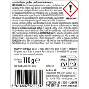 Ambientador Colonia Perlas Perfumadas