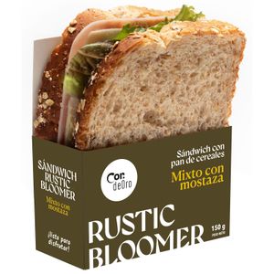 Rustic Bloomer Mixto con Mostaza