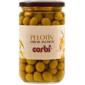 Aceituna Pelotín Sabor Anchoa CORBI