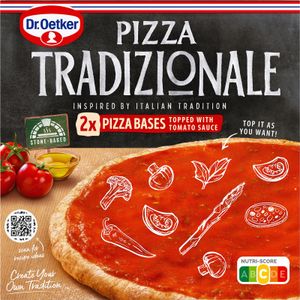 Base Pizza Tradizionale con Tomate x2 DR.OETKER