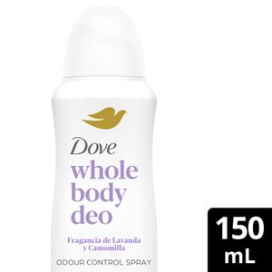 Segona imatge del producte Desodorant Esprai Whole Over Body de la marca DOVE