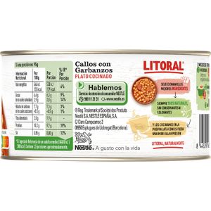 Callos con Garbanzos Lata