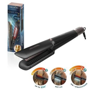 Plancha de Pelo con Aire Air Lisse Black