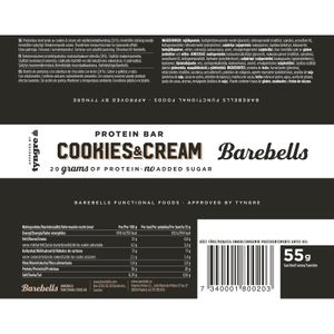 Barrita Proteica Cookies & Cream