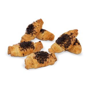 Mini Croissant Relleno de Chocolate 6 Unidades