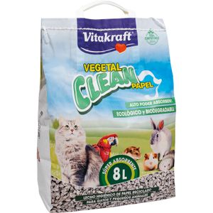 Lecho vegetal mascotas Clean Papel VITAKRAFT