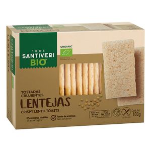 SANTIVERIBIO Tostadas Crujientes Lentejas