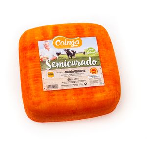 Queso Mahón Semi DOP Leche Pasteurizada Vaca COINGA