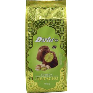 Bombón de Choco Leche Relleno Pistacho Crujiente