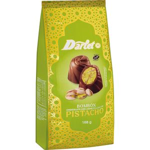Bombón de Choco Leche Relleno Pistacho Crujiente