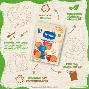 Peque Crackers Sabor Tomate Bio