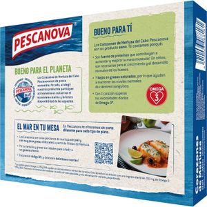 Corazones de Merluza sin Piel