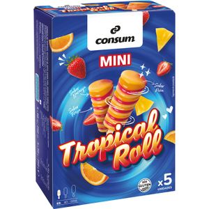 Polo Hielo Mini Tropical 5 Unidades
