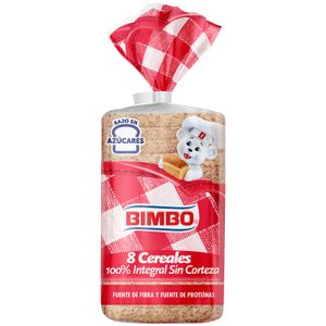Imagen de Pan Molde 8 Cereales 100% Integral sin Corteza
