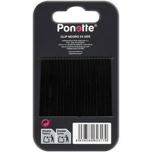 Segona imatge del producte Clip Pla Negre de la marca PONETTE