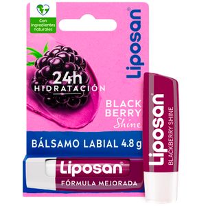 Protector Labial Blackberry Shine LIPOSAN