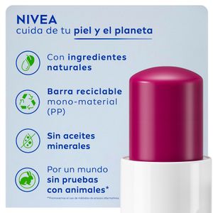 Tercera imatge del producte Protector Labial Blackberry Shine de la marca LIPOSAN