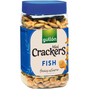 Mini Crackers Fish Hechas al Horno