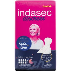Compresa Incontinencia Maxi Noche INDASEC