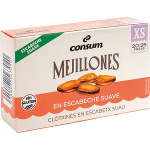 Mejillones Gallegos Escabeche Suave