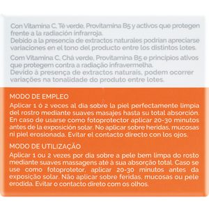 Tercera imatge del producte Gel Crema Dia FPS 50+ Vitamina C de la marca VISEGER PHAR