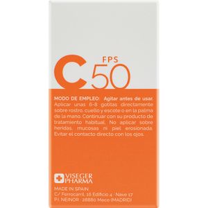 Quarta imatge del producte Sèrum Antiarrugues Vitamina C FPS 50 de la marca VISEGER PHAR
