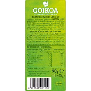 Segona imatge del producte Xoriço i Salsitxó de Titot de la marca GOIKOA