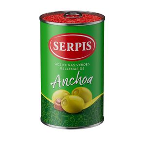 Aceitunas Rellenas Anchoa SERPIS