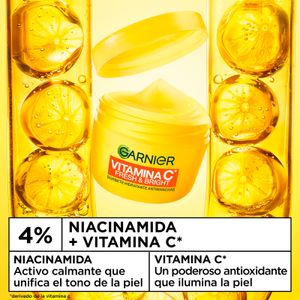 Quarta imatge del producte Crema Sorbet Hidratant amb Vitamina C de la marca GARNIER