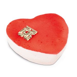 Corazón Mousse de Fresa