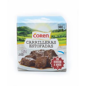 Carrilleras Estofadas Sin Gluten