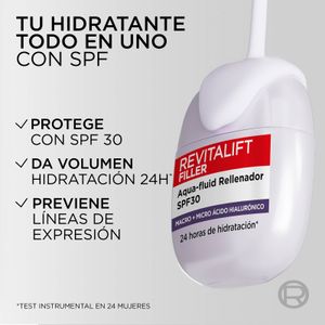 Quarta imatge del producte Omplidor Revitalift Aqua-Fluid SPF 30 de la marca L'OREAL