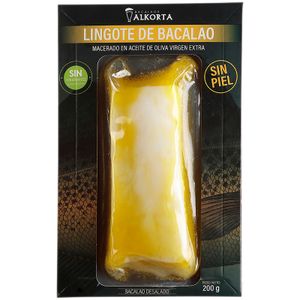 Lingote de Bacalao Macerado en Aove