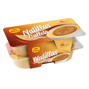 Imagen de Natillas con Galleta Pack de 4 Unidades
